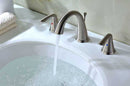 Anzzi Symphony Series 2-Handle Bathroom Sink Faucet in Brushed Nickel 4