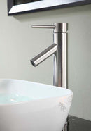 Anzzi Valle Single Hole Single Handle Bathroom Faucet in Brushed Nickel L-AZ111BN 2