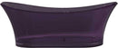 Azul 69 in. One Piece Anzzi Stone Freestanding Bathtub in Translucent Evening Violet 3