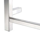 Anzzi Charles Series 6-Bar Stainless Steel Wall Mounted Electric Towel Warmer Rack in Brushed Nickel 3
