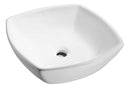 Anzzi Deux Series Ceramic Vessel Sink in White