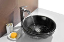 Anzzi Dragons Crest Vessel Sink in Black Jade 2