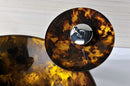 Anzzi Toa Series Deco-Glass Vessel Sink in Kindled Amber with Matching Chrome Waterfall Faucet LS-AZ8102 7