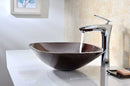 Anzzi Vonu Series Deco-Glass Vessel Sink in Rich Timber LS-AZ8114 3