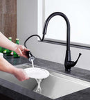 Anzzi Meadow Single-Handle Pull-Out Sprayer Kitchen Faucet in Oil Rubbed Bronze KF-AZ217ORB 7
