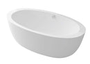Anzzi Yield Series 5.58 ft. Freestanding Bathtub in White FT-AZ111
