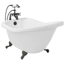 American Bath Factory Chelsea 59" White Acrylic Package