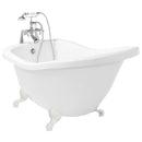 American Bath Factory Chelsea 59" White Acrylic Package