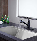 Anzzi Del Acqua Single-Handle Pull-Out Sprayer Kitchen Faucet in Oil Rubbed Bronze KF-AZ204ORB 10