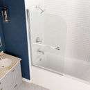 Anzzi Myth 34 in. x 58 in. Frameless Tub Door with TSUNAMI GUARD in Polished Chrome SD-AZ053-01CH 5