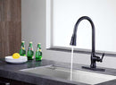 Anzzi Rodeo Single-Handle Pull-Out Sprayer Kitchen Faucet in Oil Rubbed Bronze KF-AZ214ORB 14