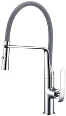 Anzzi Accent Single Handle Pull-Down Sprayer Kitchen Faucet in Polished Chrome KF-AZ003