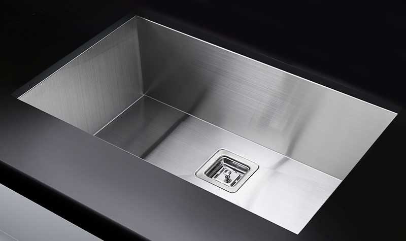 Anzzi Vanguard Undermount 30 in. Single Bowl Kitchen Sink with Faucet in Brushed Nickel KAZ30181AS-031B 2