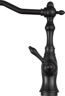 Anzzi Highland Single-Handle Standard Kitchen Faucet with Side Sprayer in Oil Rubbed Bronze KF-AZ224ORB 27