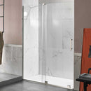 Anzzi Longboat Series 60 in. x 76 in. Semi-Frameless Shower Door with TSUNAMI GUARD in Polished Chrome SD-AZ055-01CH 2