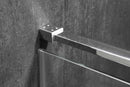 Anzzi Emperor Series Right Side 55.11 in. x 78.74 in. Semi-Frameless Hinged Shower Door in Chrome with Handle SD-AZ35CH-R 10