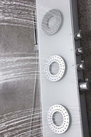 Anzzi Lynn 58 in. 3-Jetted Full Body Shower Panel with Heavy Rain Shower and Spray Wand in White SP-AZ031 3