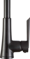 Anzzi Tulip Single-Handle Pull-Out Sprayer Kitchen Faucet in Oil Rubbed Bronze KF-AZ216ORB 12