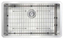 Anzzi VANGUARD Series 30 in. Under Mount Single Basin Handmade Stainless Steel Kitchen Sink 11