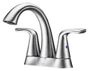 Anzzi Cadenza Series 2-Handle Bathroom Sink Faucet in Brushed Nickel