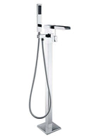 Anzzi Union 2-Handle Claw Foot Tub Faucet with Hand Shower in Polished Chrome FS-AZ0059CH 17
