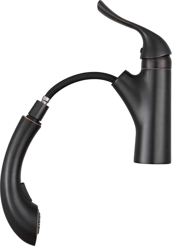 Anzzi Navona Single-Handle Pull-Out Sprayer Kitchen Faucet in Oil Rubbed Bronze KF-AZ206ORB 23