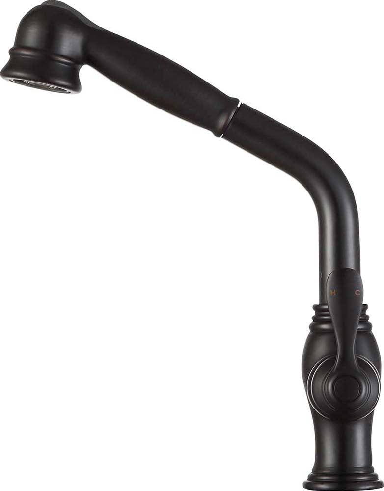 Anzzi Del Moro Single-Handle Pull-Out Sprayer Kitchen Faucet in Oil Rubbed Bronze KF-AZ203ORB 2