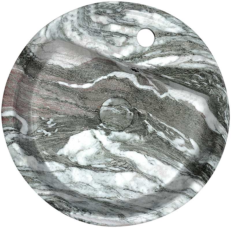 Anzzi Rhapsody Series Ceramic Vessel Sink in Neolith Marble Finish LS-AZ254 2