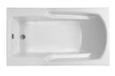 Reliance Rectangular End Drain Air Bath Bath Biscuit 59.25" x 31.75" x 18.5" (R6032ERRA-B)