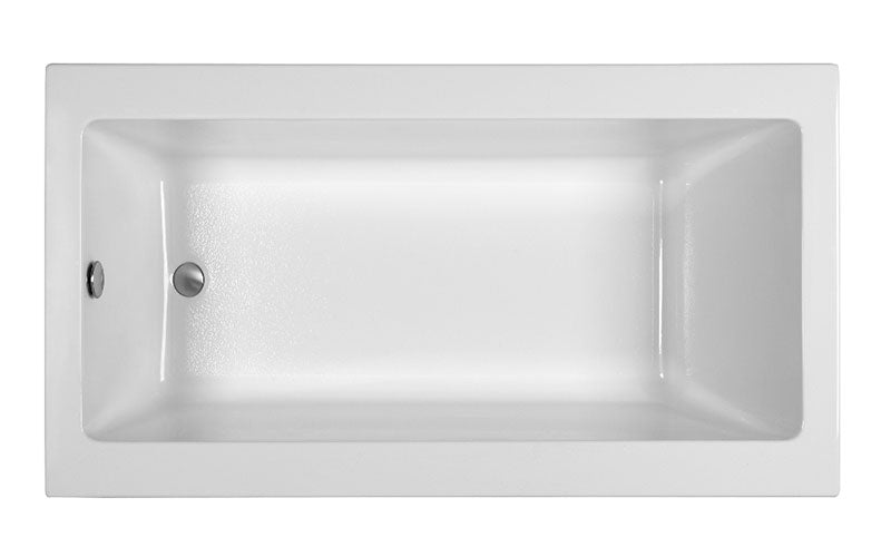 Reliance Rectangular End Drain Air Bath White 66" x 32" x 19.5" (R6632CRA-W)