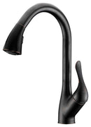Anzzi Accent Series Single Handle Pull Down Kitchen Faucet in Oil Rubbed Bronze