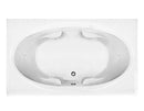 Reliance Rectangular Center Drain Whirlpool Bath Biscuit 70.5" x 41.5" x 19.375" (R7142CROW-B)