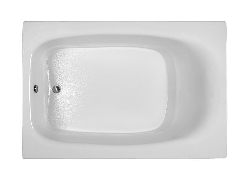 Reliance Rectangular End Drain Soaking Bath White 71.25" x 47.25" x 20" (R7248ERXS-W)