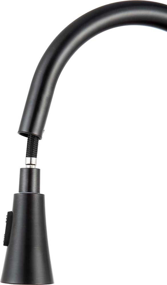 Anzzi Rodeo Single-Handle Pull-Out Sprayer Kitchen Faucet in Oil Rubbed Bronze KF-AZ214ORB 23