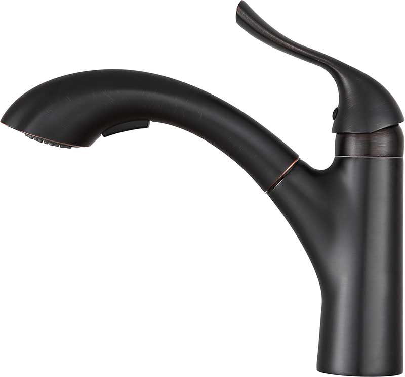 Anzzi Navona Single-Handle Pull-Out Sprayer Kitchen Faucet in Oil Rubbed Bronze KF-AZ206ORB 21