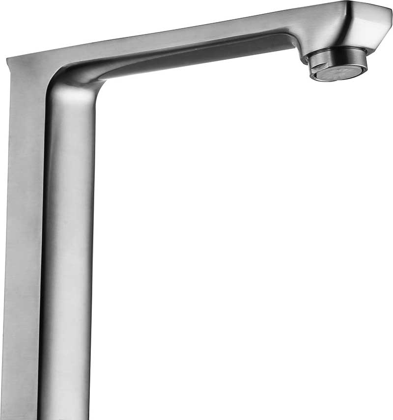 Anzzi Shore 3-Handle Deck-Mount Roman Tub Faucet with Handheld Sprayer in Brushed Nickel FR-AZ102BN 11
