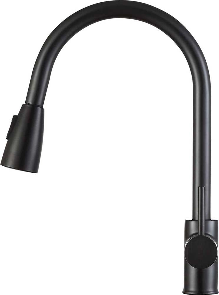 Anzzi Sire Single-Handle Pull-Out Sprayer Kitchen Faucet in Oil Rubbed Bronze KF-AZ212ORB 7