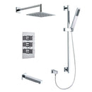 Roman Soler by Nameeks Kuatro Rectangle Shower Set