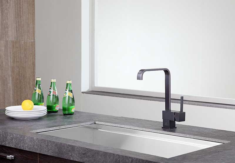 Anzzi Sabre Single-Handle Standard Kitchen Faucet in Oil Rubbed Bronze KF-AZ220ORB 3