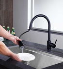 Anzzi Sire Single-Handle Pull-Out Sprayer Kitchen Faucet in Oil Rubbed Bronze KF-AZ212ORB 5