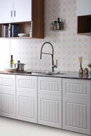 Anzzi Accent Single Handle Pull-Down Sprayer Kitchen Faucet in Brushed Nickel KF-AZ003BN 3