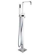 Anzzi Victoria 2-Handle Claw Foot Tub Faucet with Hand Shower in Polished Chrome FS-AZ0031CH 23