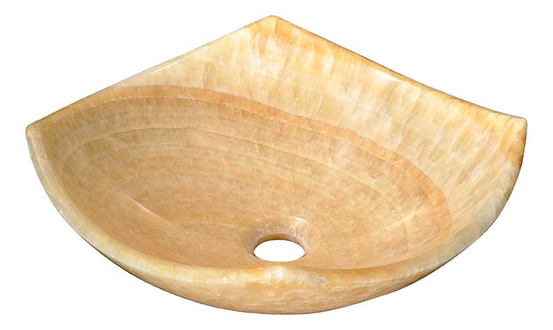 Anzzi Flavescent Visage Natural Stone Vessel Sink in Cream Jade LS-AZ315 3