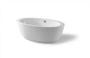 Anzzi Yield Series 5.58 ft. Freestanding Bathtub in White FT-AZ111 5