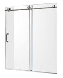 Anzzi Don Series 60 in. x 62 in. Frameless Sliding Tub Door in Polished Chrome SD-AZ17-01CH 5