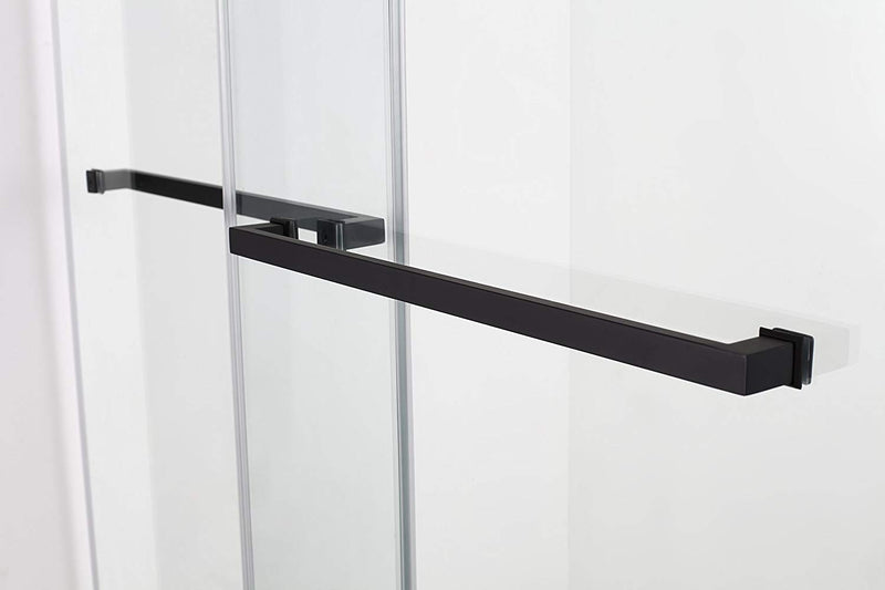 Aston Rivage 44 in. to 48 in. x 76 in. Frameless Double-Bypass Sliding Shower Door in Oil Rubbed Bronze 4