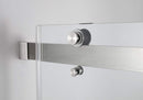 Aston Rivage 44 in. to 48 in. x 76 in. Frameless Double-Bypass Sliding Shower Door in Stainless Steel 3