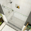 Aston Coraline 56 in. to 60 in. x 76 in. Frameless Sliding Shower Door in Chrome 5