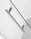 Aston Coraline 56 in. to 60 in. x 76 in. Frameless Sliding Shower Door in Chrome 3