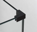 Aston Bromley 27.25 in. to 28.25 in. x 38.375 in. x 72 in. Frameless Corner Hinged Shower Enclosure in Oil Rubbed Bronze 3